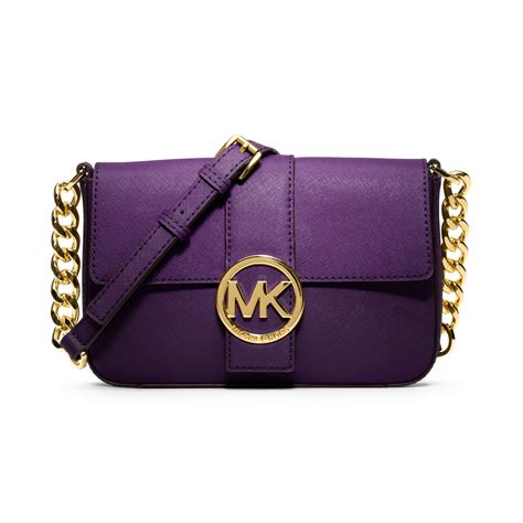 Michael Kors purple purse